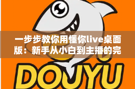 一步步教你用懂你live桌面版：新手从小白到主播的完整实战指南