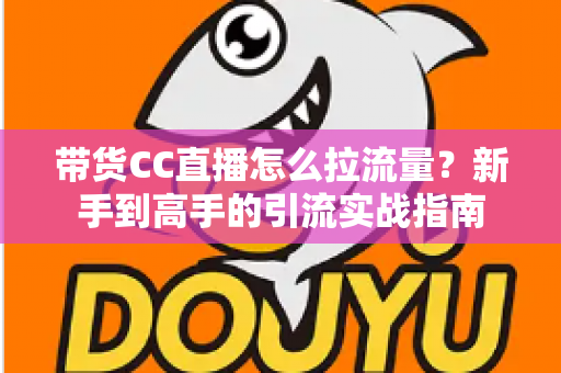 带货CC直播怎么拉流量？新手到高手的引流实战指南