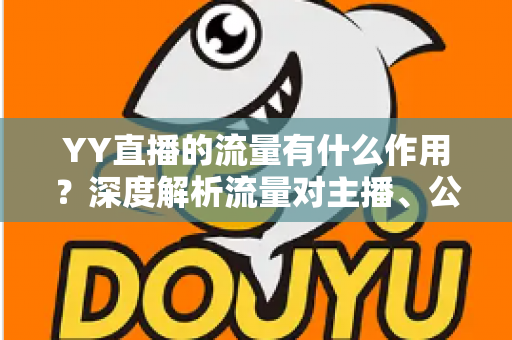 YY直播的流量有什么作用？深度解析流量对主播、公会与平台的核心价值