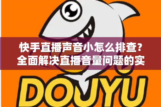 快手直播声音小怎么排查？全面解决直播音量问题的实用指南