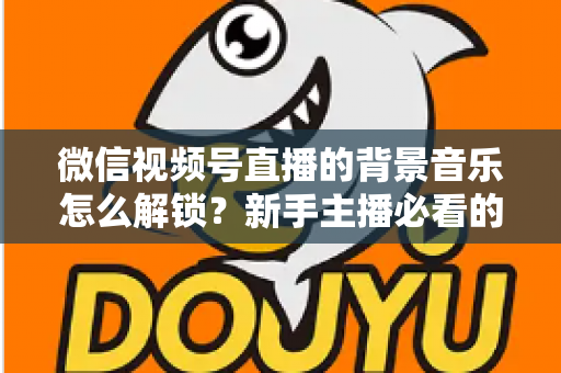 微信视频号直播的背景音乐怎么解锁?新手主播必看的背景音乐解锁与设置全攻略 微信视频号直播的背景音乐怎么解锁?新手主播必看的背景音乐解锁与设置全攻略