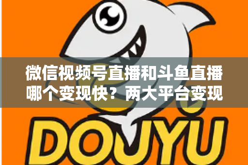 微信视频号直播和斗鱼直播哪个变现快？两大平台变现速度全维度深度对比与实操指南