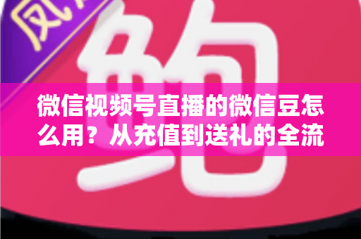 微信视频号直播的微信豆怎么用？从充值到送礼的全流程实用指南