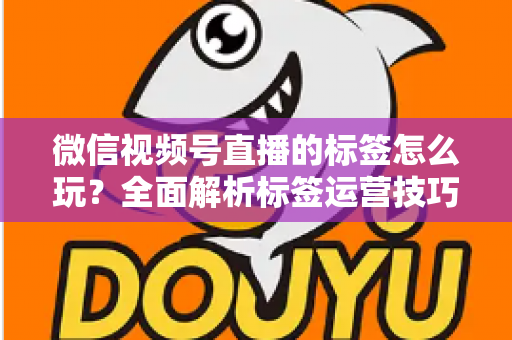 微信视频号直播的标签怎么玩？全面解析标签运营技巧与实战攻略