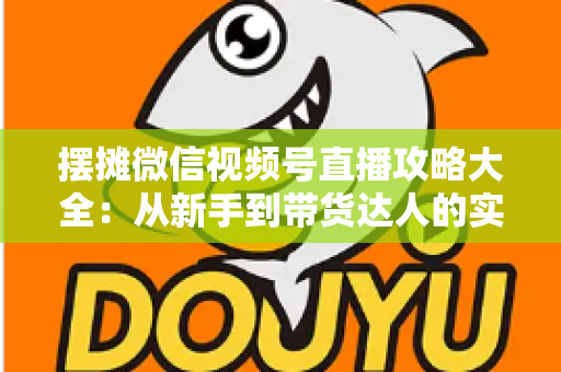 摆摊微信视频号直播攻略大全：从新手到带货达人的实战指南